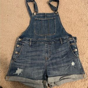 Old Navy Blue Denim Overalls